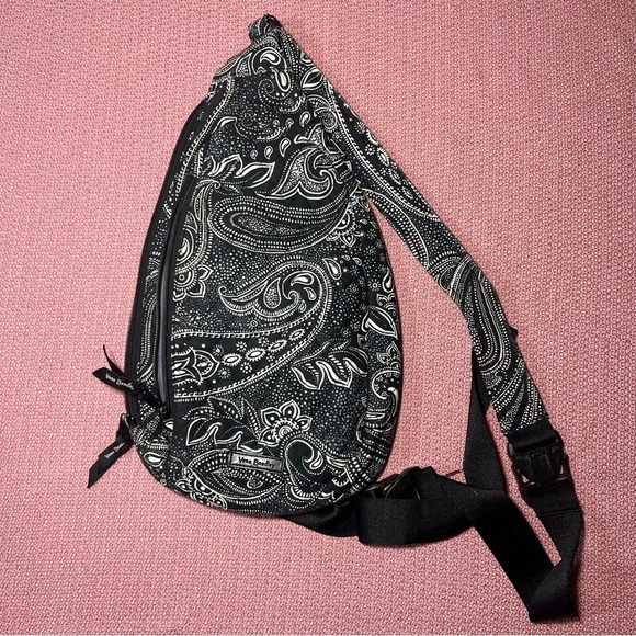 Vera Bradley Cotton Sling Backpack in Stellar Paisley Print - Picture 3 of 5